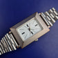 Elegante Damen Uhr – Minimalistisches Rechteck-Design in Silber