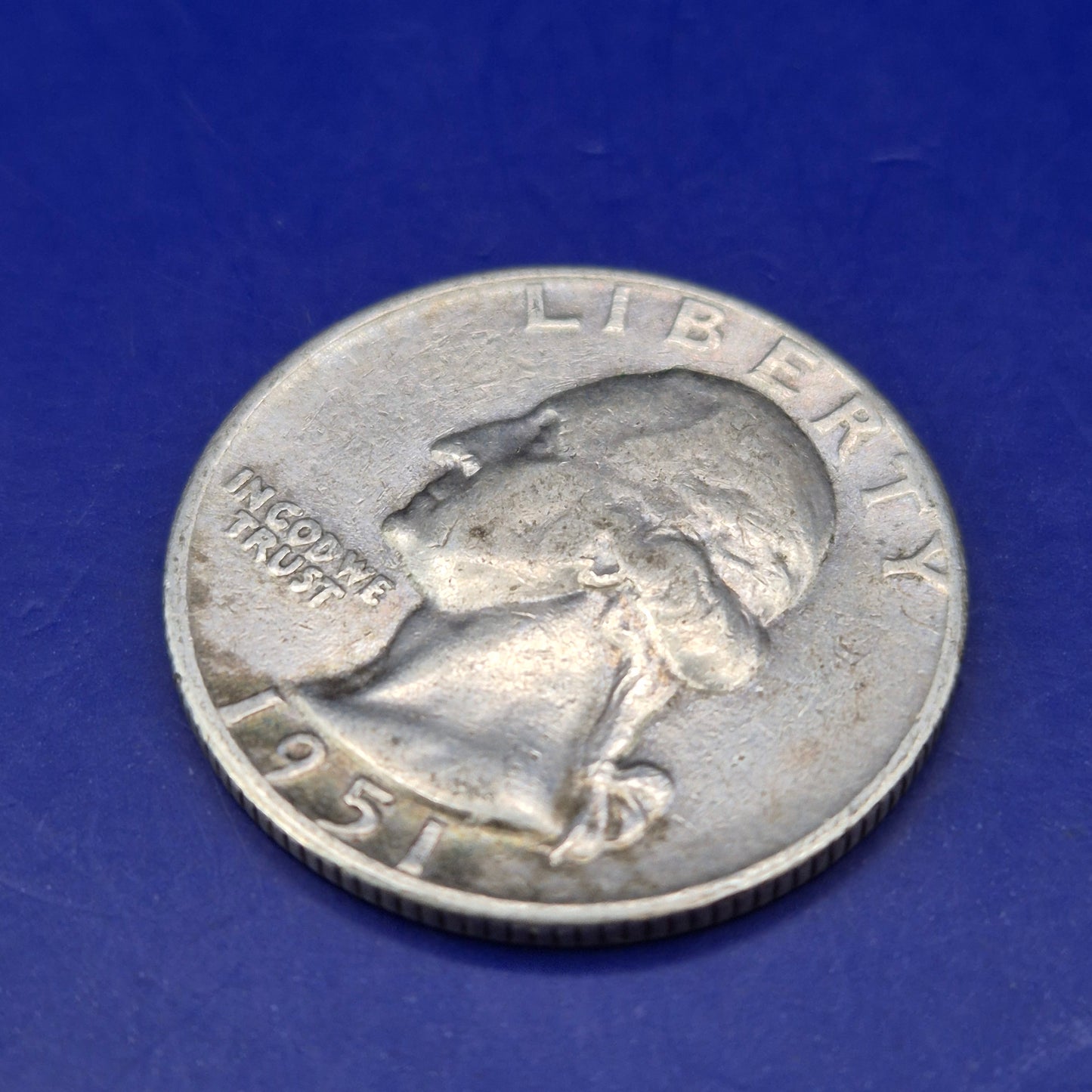 Historische US Quarter Dollar Münze 1951 – Silberne Sammlermünze