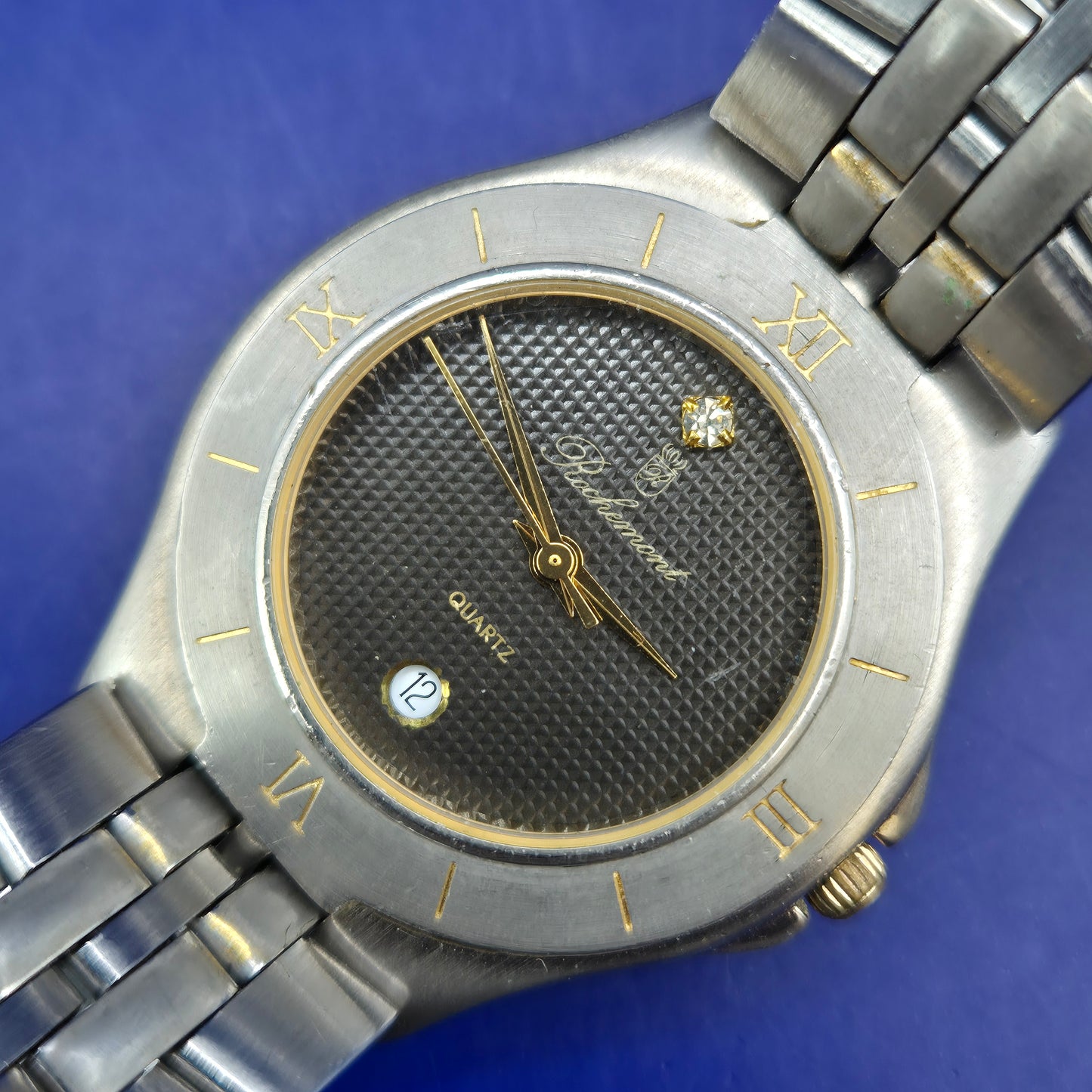 Elegante Rochemont Herren Uhr – Bicolor Design mit Datumsanzeige
