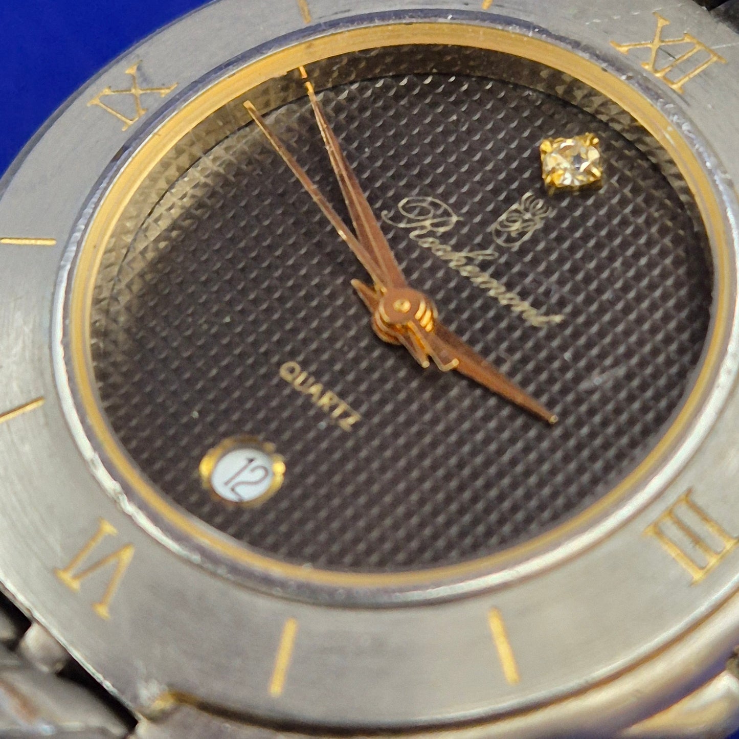 Elegante Rochemont Herren Uhr – Bicolor Design mit Datumsanzeige
