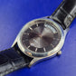 Klassische Regent Herren Uhr – Elegantes Schwarzes Zifferblatt & Leder