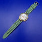 Moderne Ernest Damen Uhr – Sportliches Design in Grün & Roségold