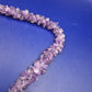 Edle Amethyst Splitterkette – Natürliches Violett für zeitlosen Stil