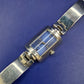 Elegante Yves Poinet Damen Uhr – Klassisch in Silber mit blauem Zifferblatt