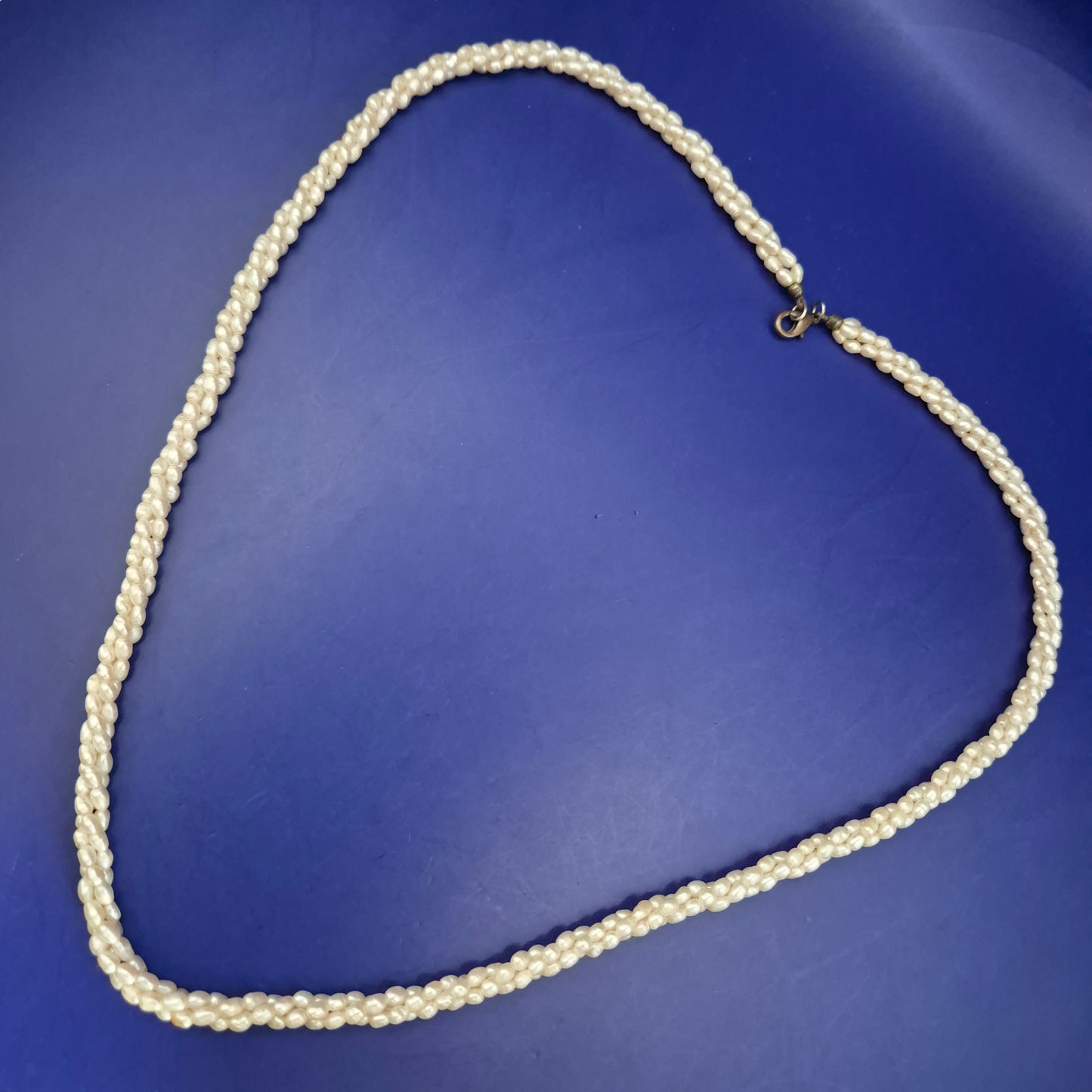 Edle Süßwasserperlen Kette – Elegantes Design in schimmerndem Weiß