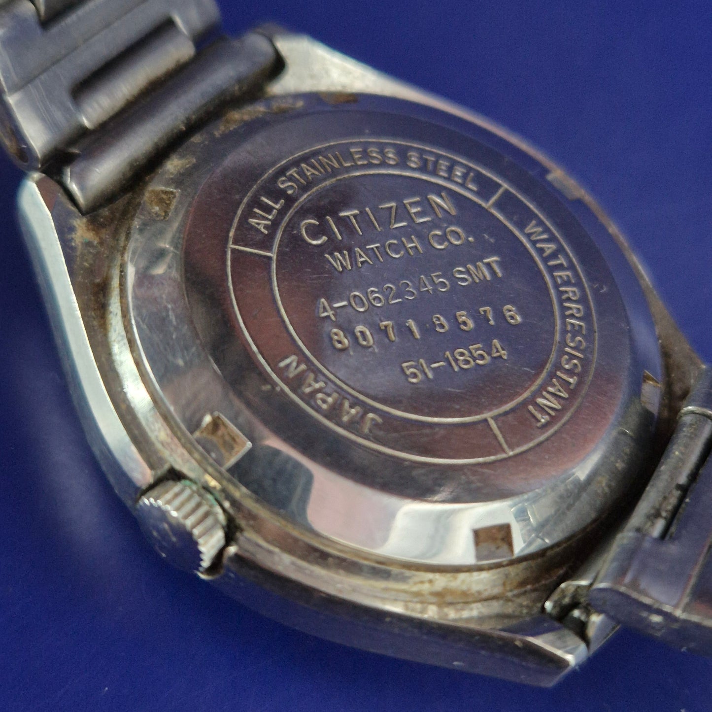 Klassische Citizen Herren Uhr – Automatik Vintage Design in Silber