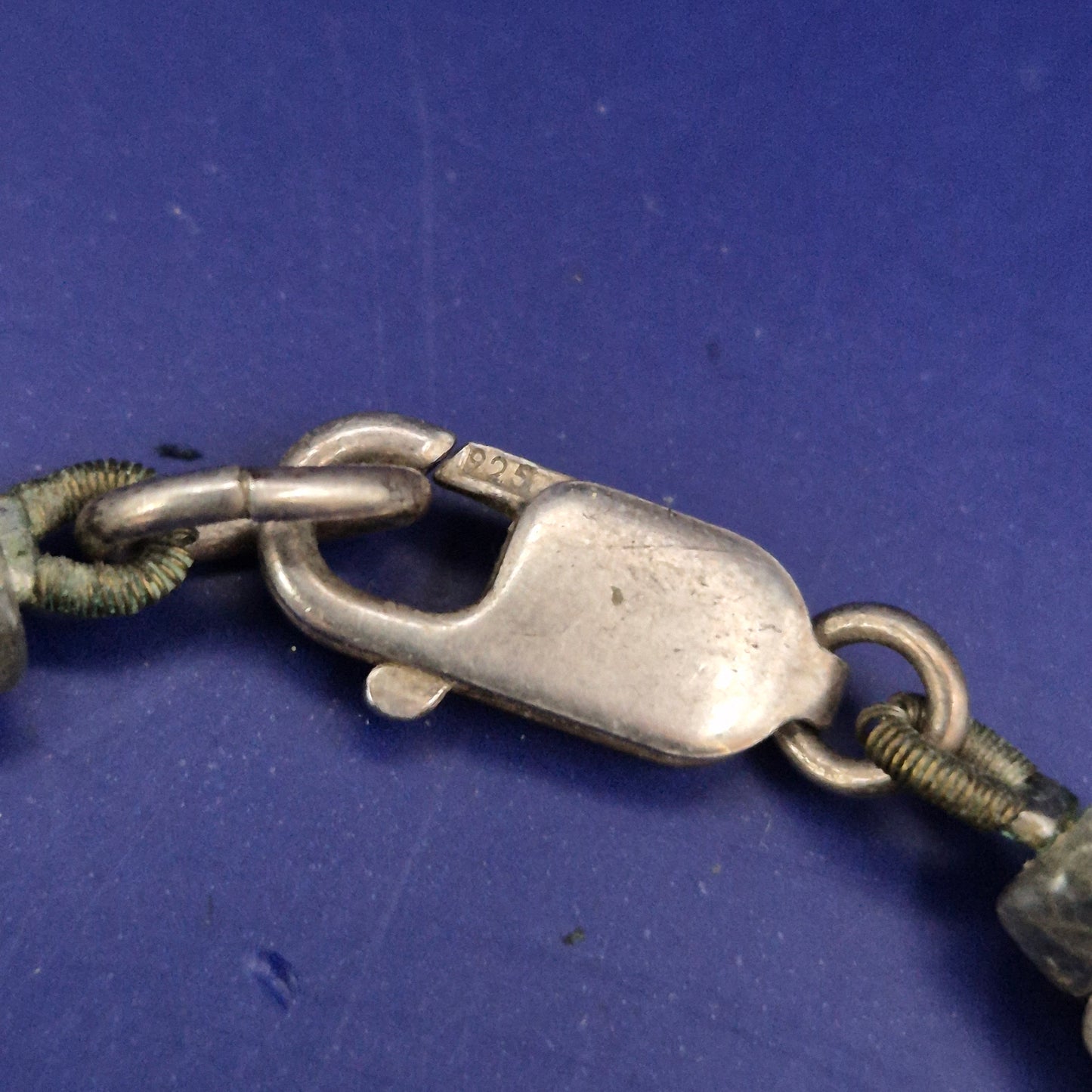 Edle Labradorit Kette mit 925 Silber Verschluss – Schimmerndes Design