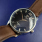Modische Yazole Herren Uhr – Klassisches Design mit braunem Lederband