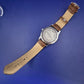 Modische Yazole Herren Uhr – Klassisches Design mit braunem Lederband