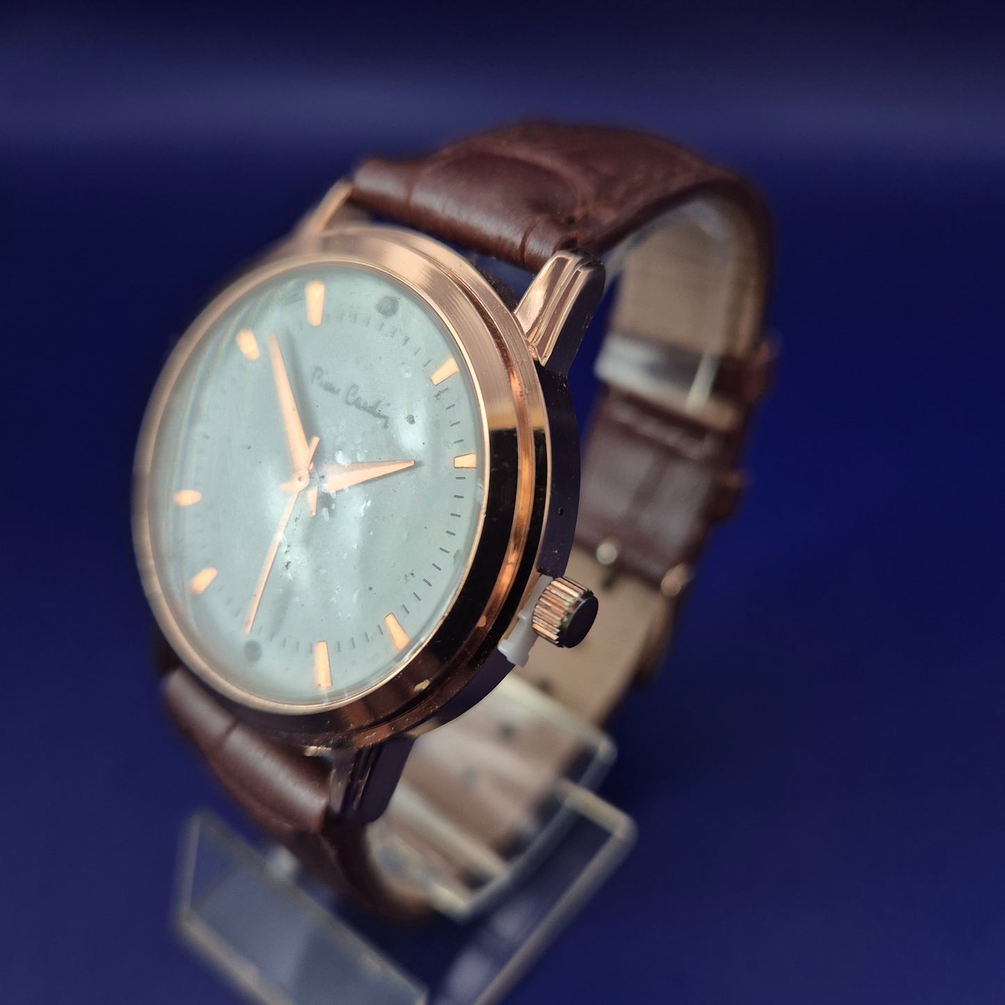 Elegante Pierre Cardin Damen Uhr – Roségold & Leder Look