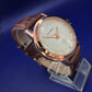 Elegante Pierre Cardin Damen Uhr – Roségold & Leder Look