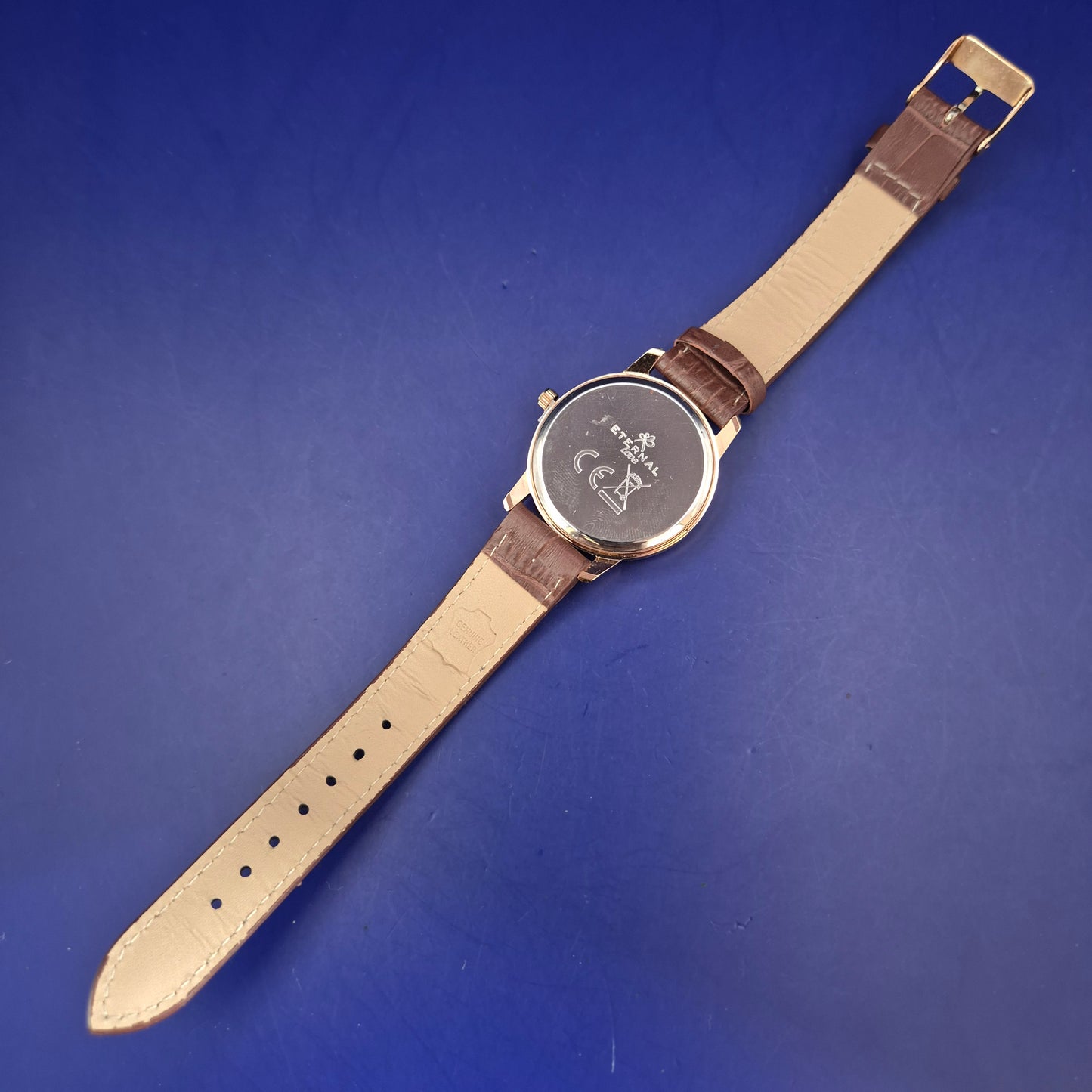 Elegante Pierre Cardin Damen Uhr – Roségold & Leder Look