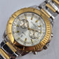 Stilvolle Guess Herren Armband Uhr – Bicolor Chronograph mit 5ATM
