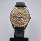 Einzigartige Fossil Damen Uhr – Vintage Design mit grünem Lederarmband