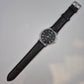 Klassische Geneva Armband Uhr – Schwarz mit römischen Ziffern