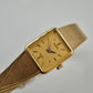 Elegante Pulsar Damen Uhr – Goldenes Vintage Design im Rechteck-Look