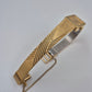 Elegante Pulsar Damen Uhr – Goldenes Vintage Design im Rechteck-Look