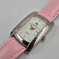 Elegante AC Collection Damen Uhr – Stilvolles Rechteck-Design in Rosa