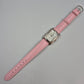 Elegante AC Collection Damen Uhr – Stilvolles Rechteck-Design in Rosa