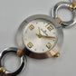 Elegante Dugena Damen Uhr – Klassisches Bicolor Spangen-Design
