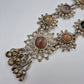 Vintage Statement Kette – Ethno-Stil mit bunten Natursteinen
