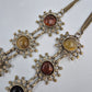 Vintage Statement Kette – Ethno-Stil mit bunten Natursteinen