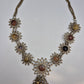 Vintage Statement Kette – Ethno-Stil mit bunten Natursteinen
