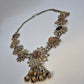 Vintage Statement Kette – Ethno-Stil mit bunten Natursteinen