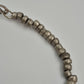 Rustikale Vintage Metallperlen Kette – Ethno Perlenschmuck