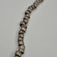 Rustikale Vintage Metallperlen Kette – Ethno Perlenschmuck