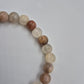 Naturstein Perlen Armband – Edler Boho-Schmuck in warmen Erdtönen