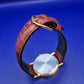 Ausgefallene Unisex Uhr mit Hundemotiv – Vintage Style in Gold & Braun