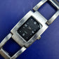 Elegante Damen Uhr in Silber-Optik – Rechteckiges Design