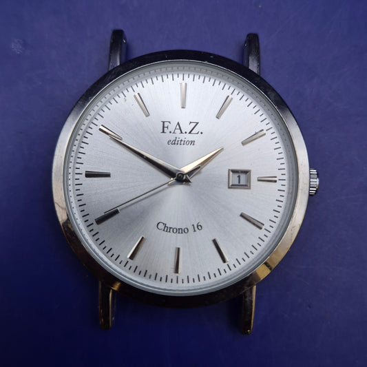Klassische F.A.Z. Edition Chrono 16 Herren Uhr – Zeitloser Stil