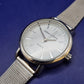 Klassische Zelson & Sons Damen Uhr – Minimalistisches Silber-Design