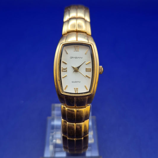 Elegante Fabiani Damen Uhr – Klassisches Design in Goldoptik