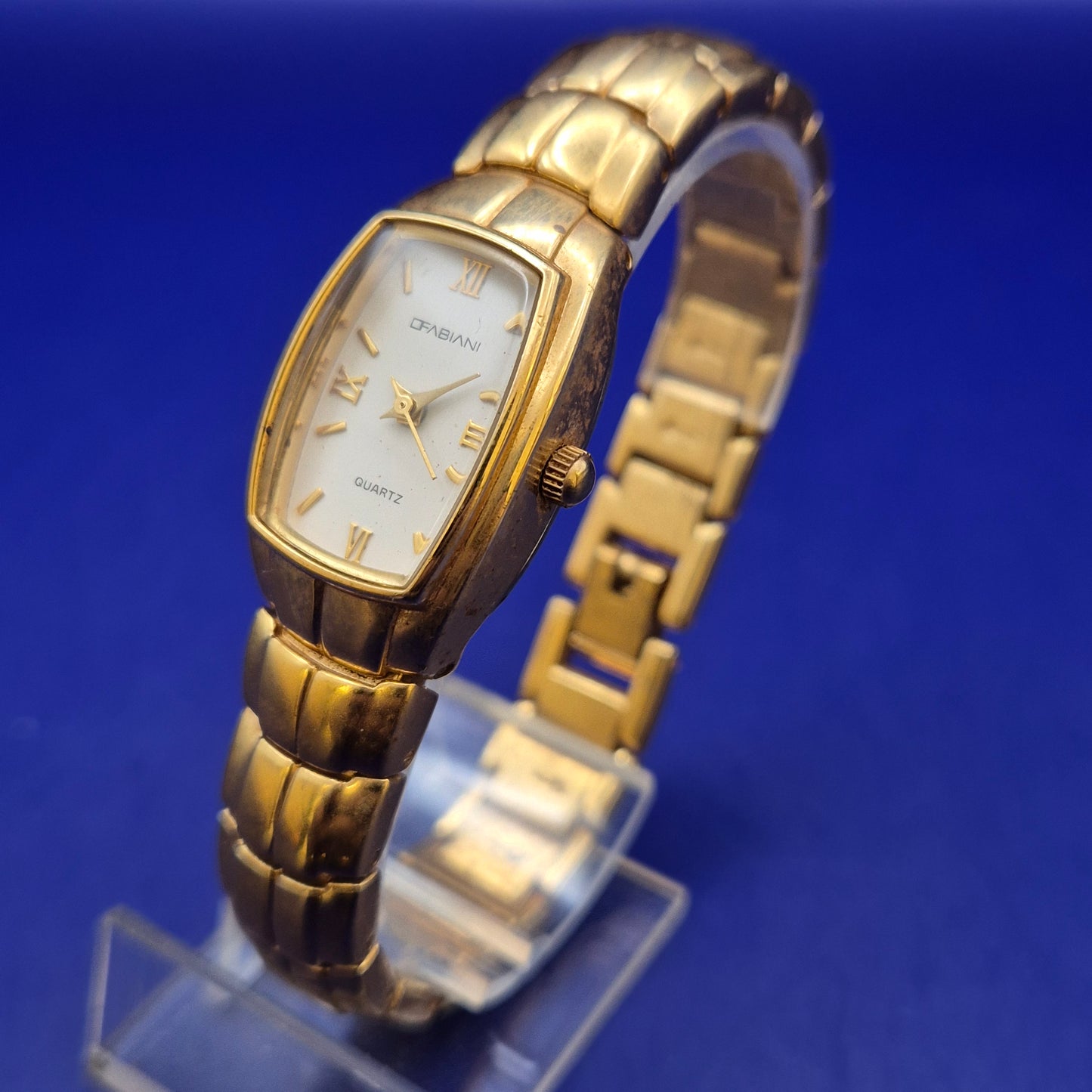 Elegante Fabiani Damen Uhr – Klassisches Design in Goldoptik