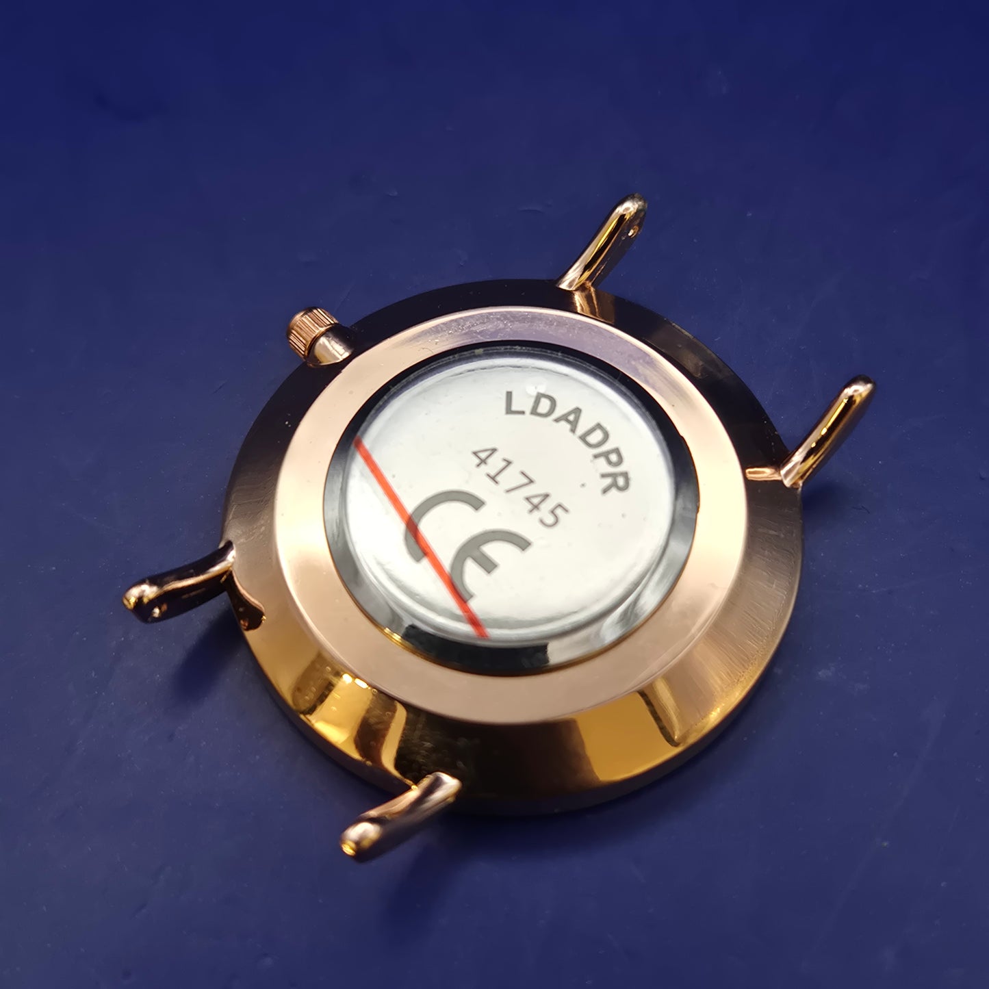 Elegante LDADPR Damen Uhr Gehäuse – Minimalistisches Design in Roségold
