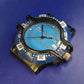 Uncle Sam Herren Uhr Gehäuse – Sportlicher Diver-Look in Blau