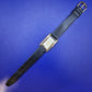 Klassische TCM Damen Uhr in Gold & Schwarz – Elegantes Rechteck Design