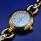 Pier Carlo d'Alessio Damen Uhr – Elegantes Gliederarmband in Gold Optik