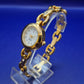 Pier Carlo d'Alessio Damen Uhr – Elegantes Gliederarmband in Gold Optik