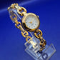 Pier Carlo d'Alessio Damen Uhr – Elegantes Gliederarmband in Gold Optik