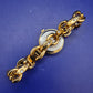 Pier Carlo d'Alessio Damen Uhr – Elegantes Gliederarmband in Gold Optik