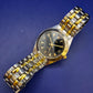 Klassische Sonic Herren Uhr – Stilvolles Bicolor-Design in Schwarz und Gold