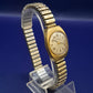 Klassische Exita Damen Uhr – Vergoldetes Vintage Design mit Fixo-Flex Band