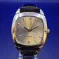 Vintage Quartz Herren Uhr – Elegantes Kissen Gehäuse in Silber