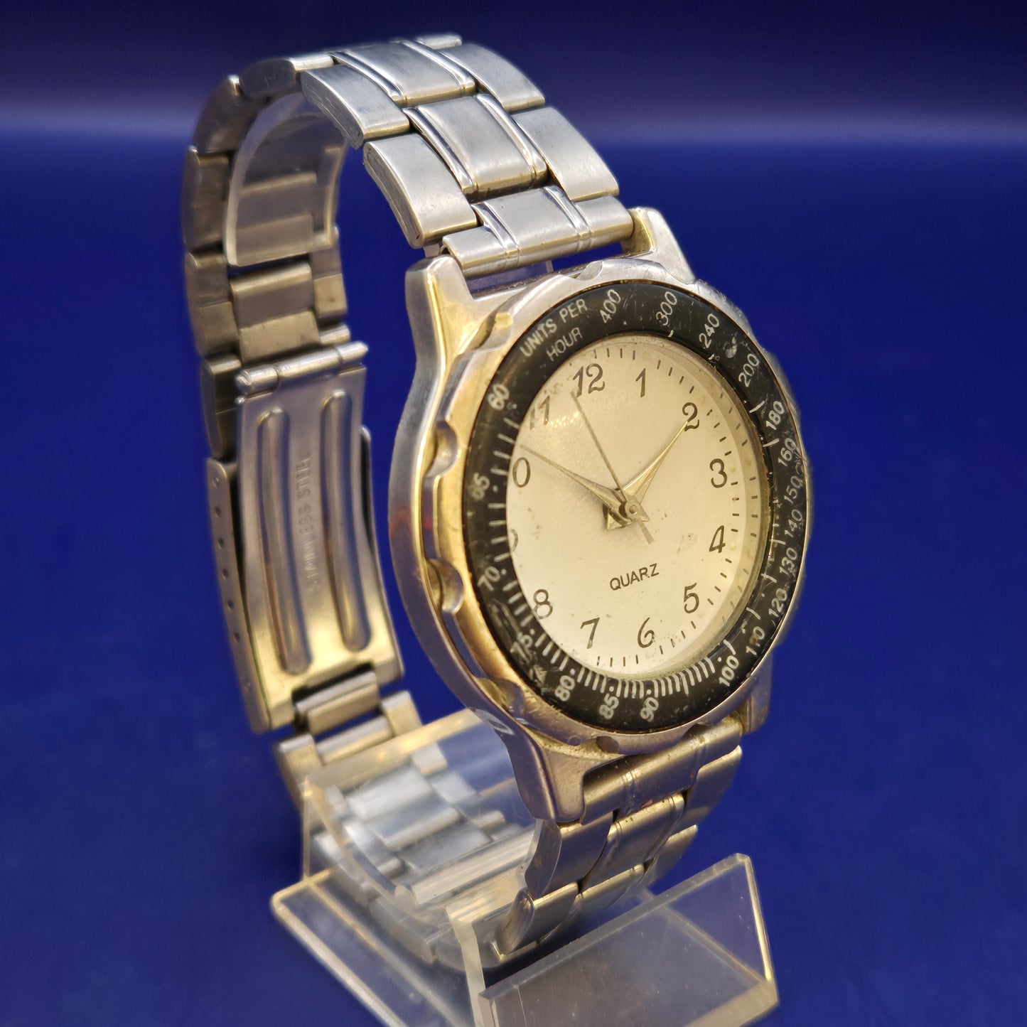 Robuste Sportliche Herren Uhr mit Tachymeter Lünette – Klassischer Stil