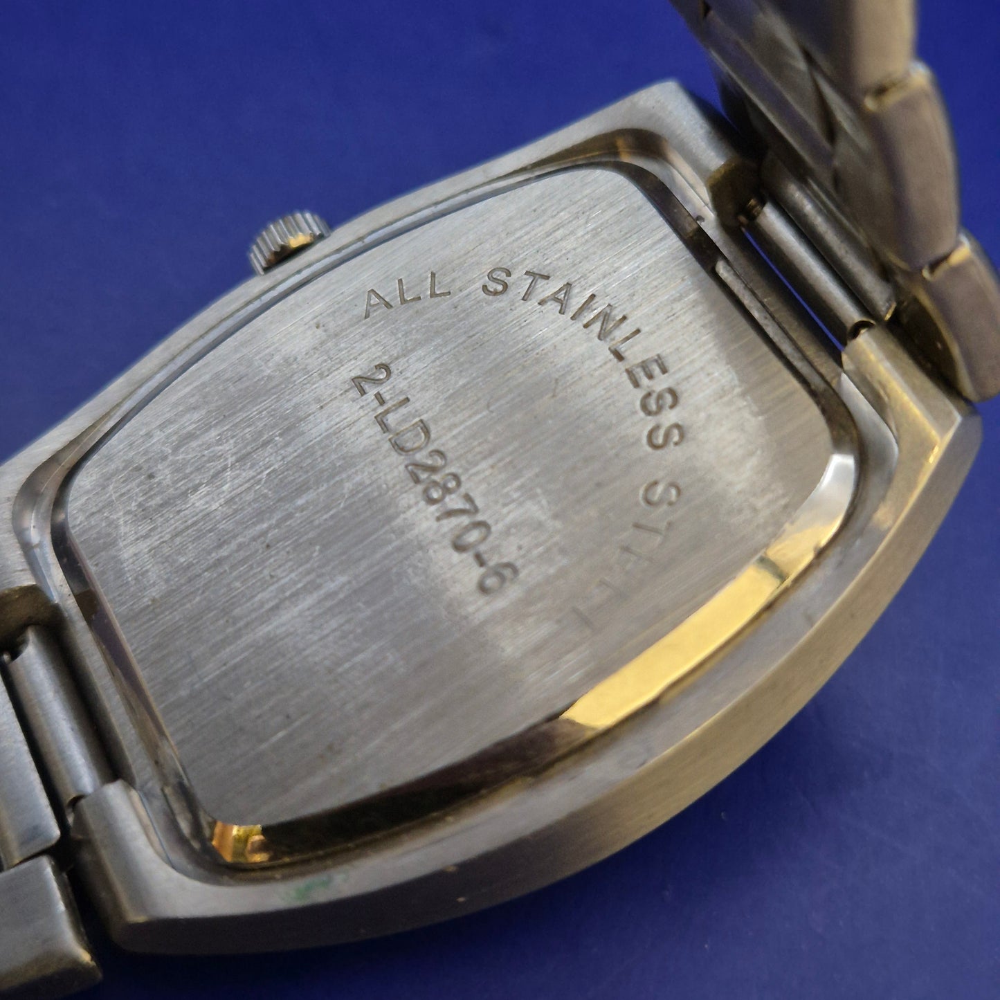 Klassische Auriol Herren Uhr mit Edelstahlarmband – Stilvolles Tonneau-Design