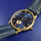 Klassische CMI Herren Uhr – Blaues Zifferblatt mit kleiner Sekunde